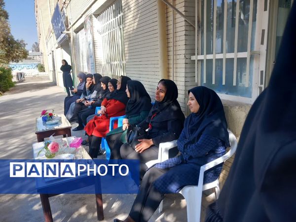 مراسم ولایت حضرت زینب در دبیرستان دخترانه فرهیختگان 