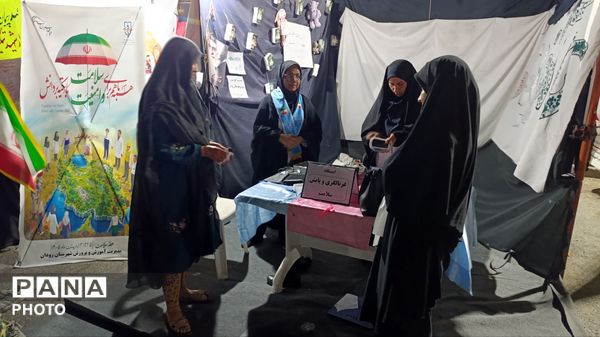 حضور فعال سفیران و مراقبین سلامت رودان در برنامه‌های هفته سلامت