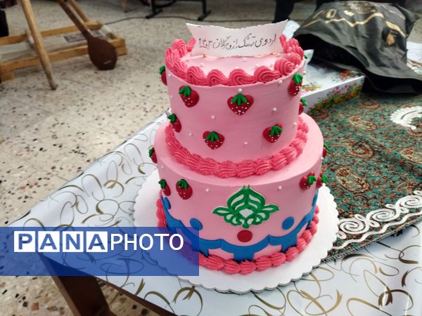 افتتاحیه اردوی تمشک در شهرستان راز و جرگلان