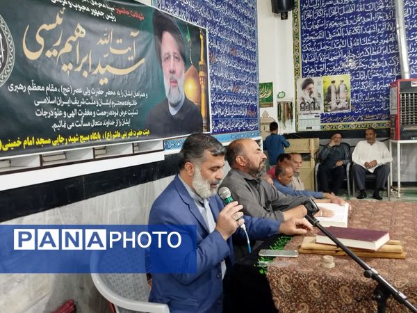 برگزاری مراسم اولین سالگرد شهادت خادم الرضا در شهر حسن آباد