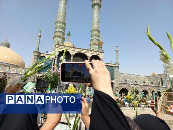 کاروان نمادین سالروز ورود حضرت معصومه(س) به قم 