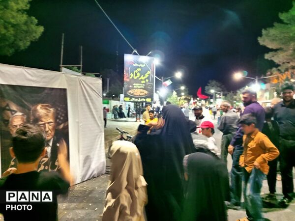 رمی جمرات با سنگ زدن به شیاطین زمان در کاشمر