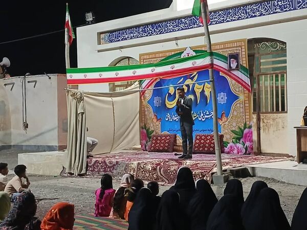 راهپیمایی ۲۲ بهمن در شهر شمیل بندرعباس