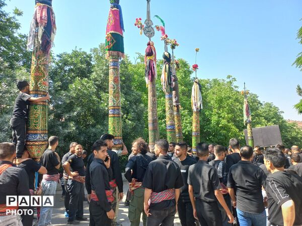 مراسم عاشورای حسینی در شهر خور
