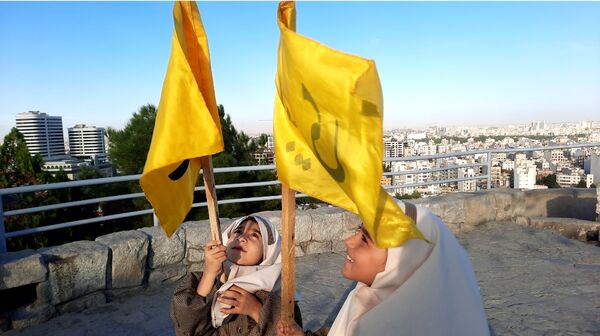مراسم عطر افشانی مزار شهدای گمنام حبل نور کوهسنگی مشهد مقدس