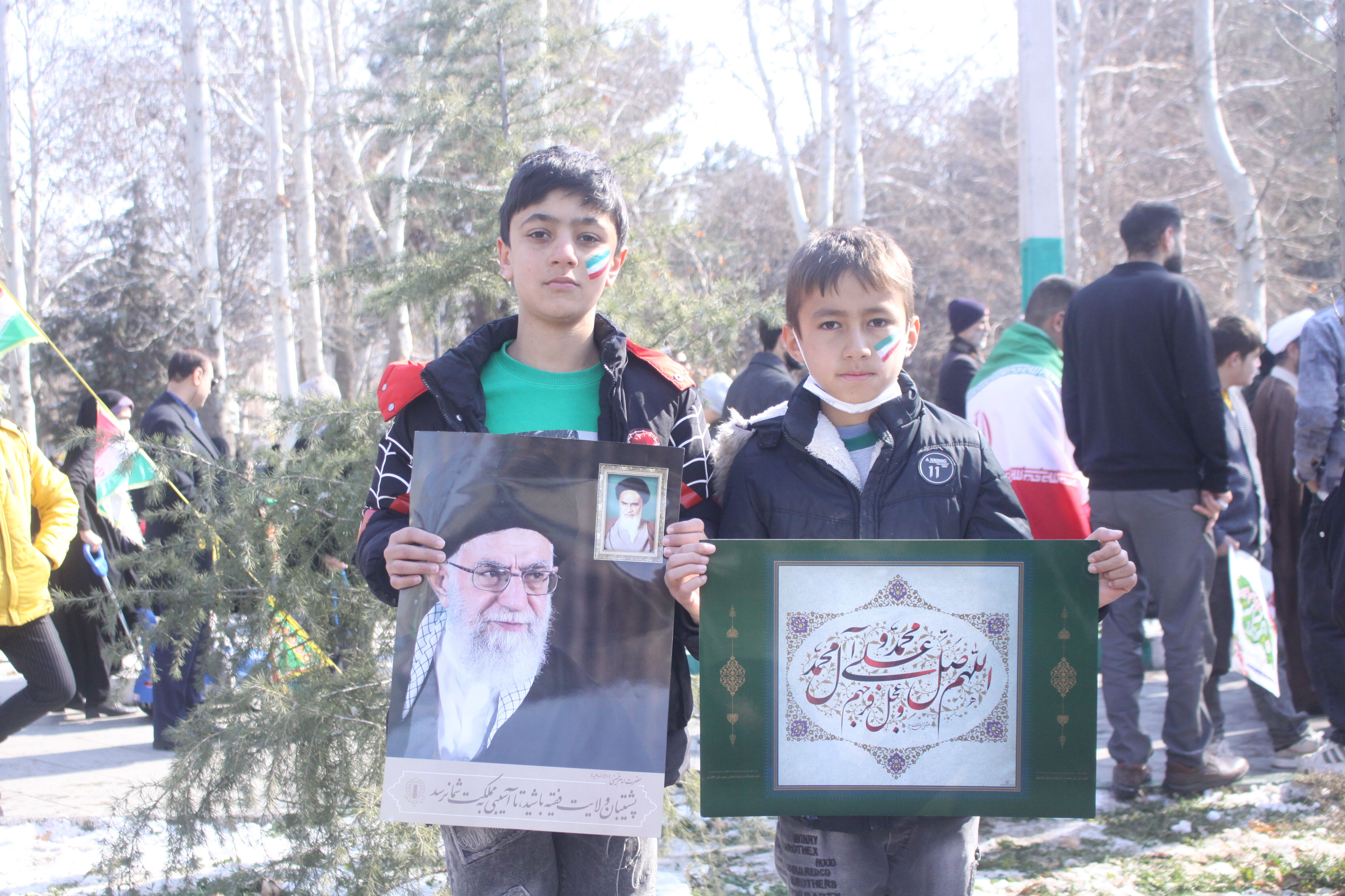 راهپیمایی ۲۲ بهمن در شهرستان نظرآباد 