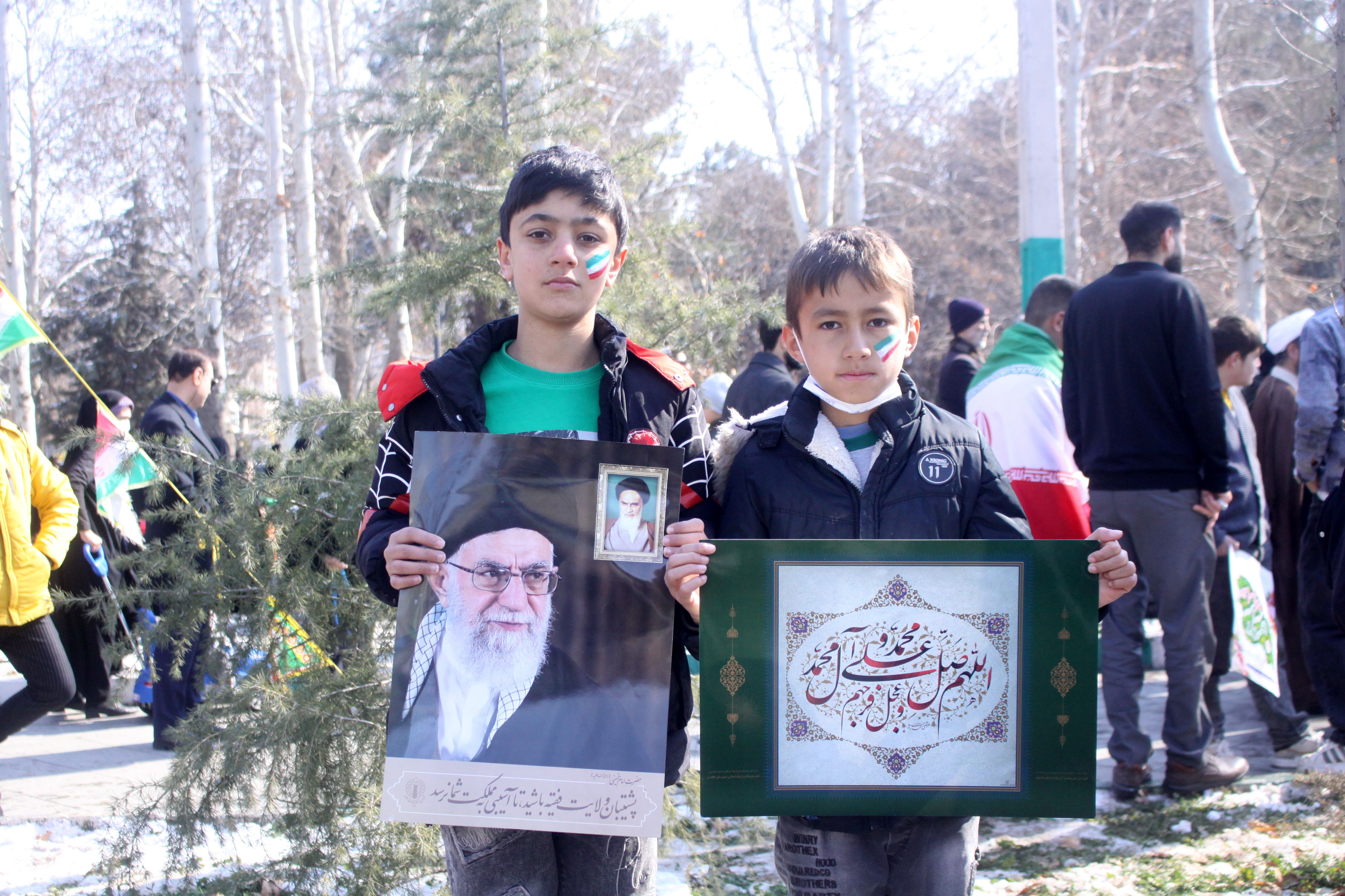 راهپیمایی ۲۲ بهمن در شهرستان نظرآباد 