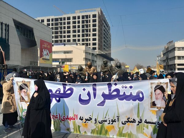 اجتماع عظیم منتظران ظهور به مناسبت نیمه‌ شعبان در مشهد 