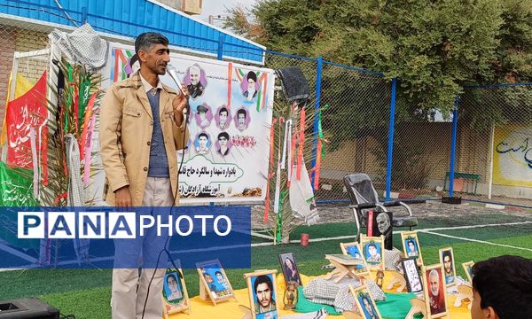 پنجمین سالگرد شهادت حاج قاسم سلیمانی و شهدای فرهنگی و دانش‌آموز  قلعه گنج 