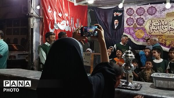 موکب خیمه العباس در شب صد و هشتادم 