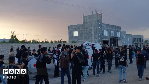 عاشورای حسینی در روستای چری