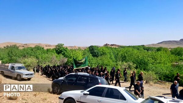 عزاداری شهادت اباعبدالله الحسین(ع) در روستای ابرجس