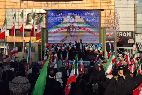 راهپیمایی و همبستگی مردم شهرستان پردیس در محکومیت اقدامات تروریستی