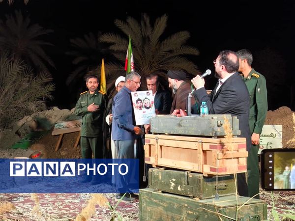 یادواره شهدا در روستای آرنگو پایین 