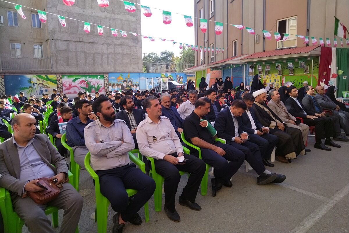 آغاز سال تحصیلی در دبستان شهدای گمنام (شاهد) چهاردانگه