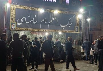 میدان امام خمینی (ره)شهرستان خرم اباد میزبان مردم در شب قدر شد