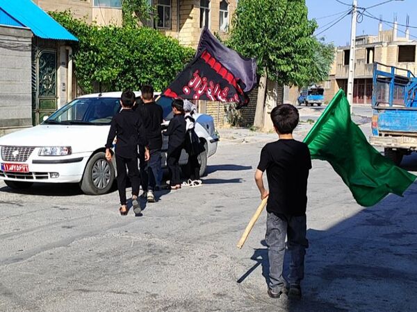 ایرانِ امام حسین، با پشتیبانی نونهالان پیروز است 