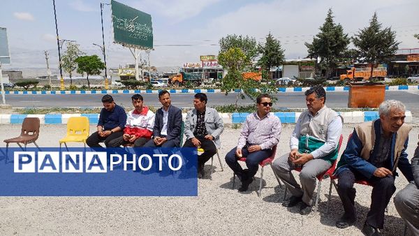 افتتاح چایخانه دانش‌آموزی به‌مناسبت دهه کرامت