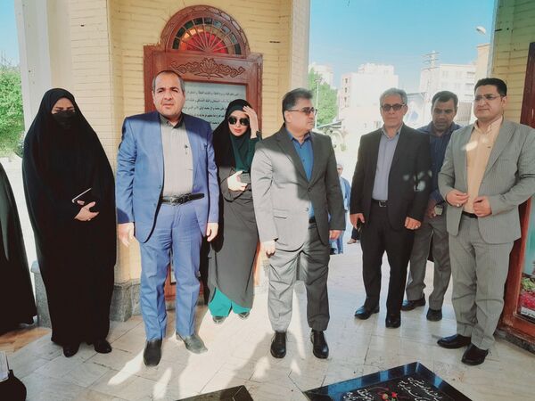 تجدید میثاق با شهدا در بوشهر