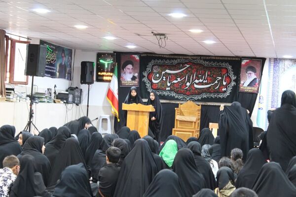 مجلس زینبی دختران قرآنی شهر درق 