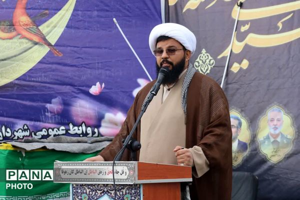 برگزاری نماز عید فطر در شهرستان ریگان