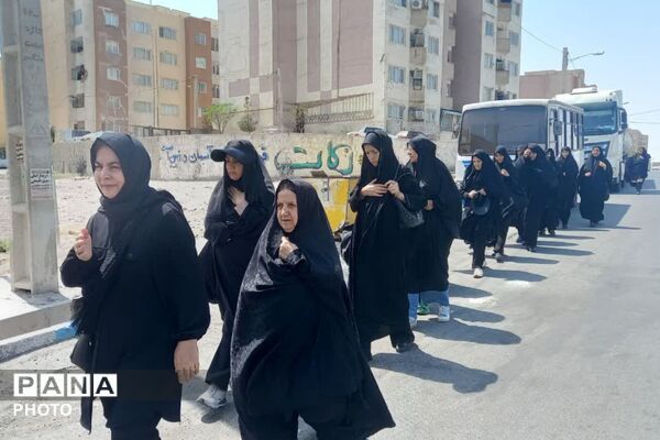 دسته عزاداری شهادت امام حسن عسکری(ع) در شهرک آبشناسان