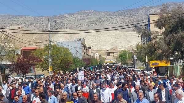 راهپیمایی روزجهانی قدس در شهرستان آبدانان 