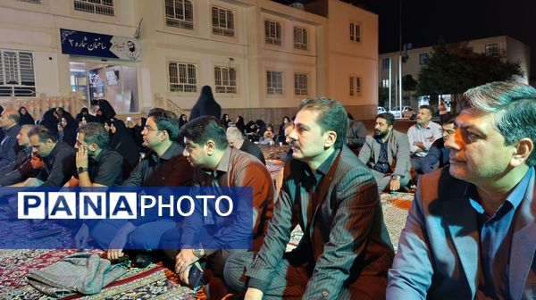 هیئت اجتماع حسینی در اداره آموزش و پرورش ناحیه ۷ مشهد مقدس