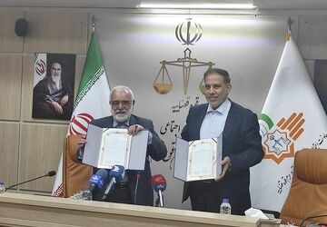 انعقاد تفاهم‌نامه همکاری مشترک معاونت پیشگیری از وقوع جرم قوه قضاییه و کمیته امداد