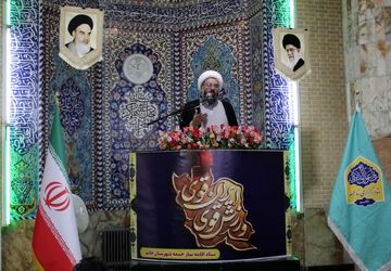 اقامه نماز جمعه در شهرستان خاتم