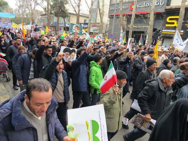 راهپیمایی روز ۲۲بهمن شهرستان بجنورد