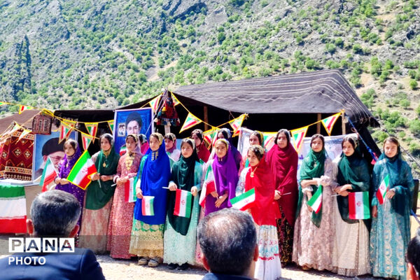 مهمان نوازی مردم انقلابی و غیور روستای پل بریده از مسئولین و رزمندگان