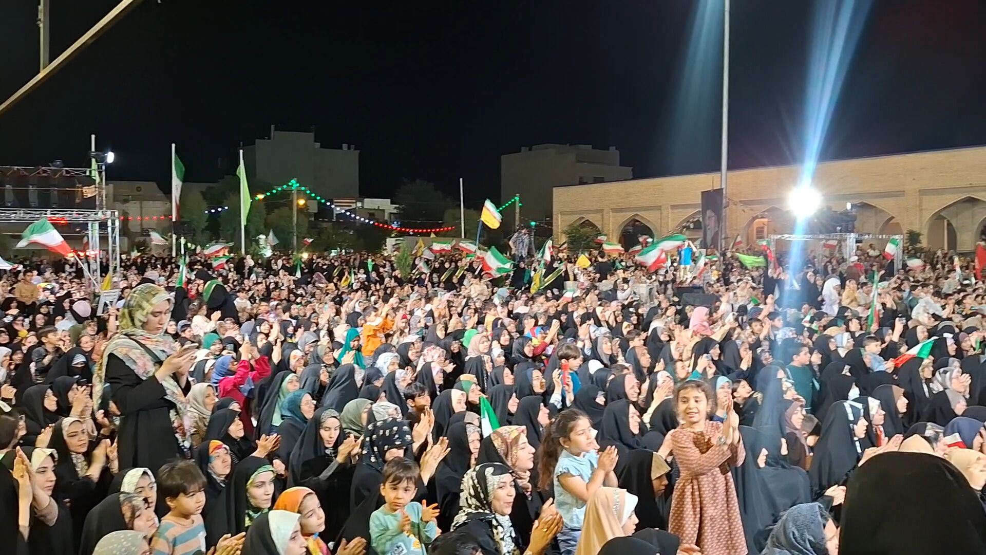 جشن هلهله فرشته‌ها در قم