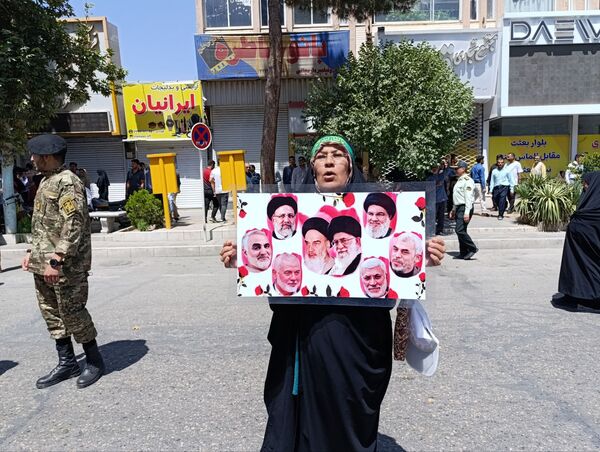 راهپیمایی جمعه خشم و نصر در نیشابور 