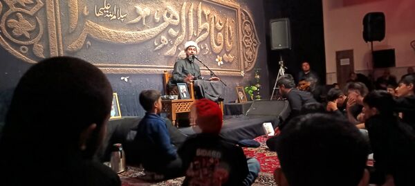 مراسم سینه زنی و دهه دوم فاطمیه در حسینیه شیرزاد نیشابور 