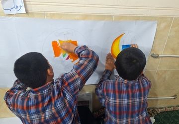 جشنواره  امید فردا ،هنر آسمانی ،نقاشی همگانی