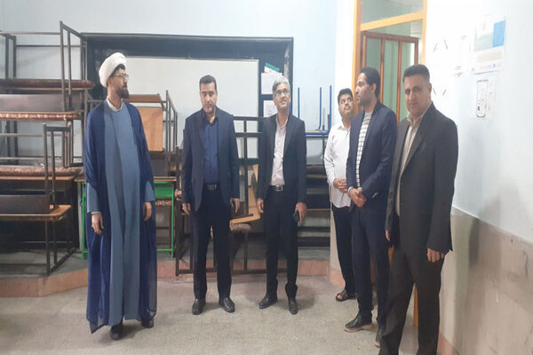 بازدید ناظران استانی از ستاد اسکان فرهنگیان دشتستان