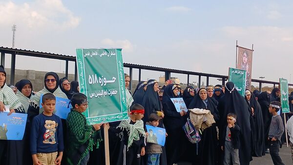 رزمایش ۳ هزار نفری بسیجیان در محمدشهر کرج 