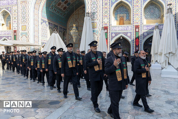 آیین صلا در حرم مطهر رضوی