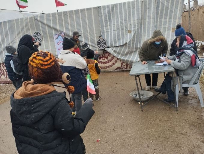 برگزاری مسابقات دارت به مناسبت مبعث حضرت رسول اکرم (ص) در روستای مشهد طرقی شهرستان شیروان