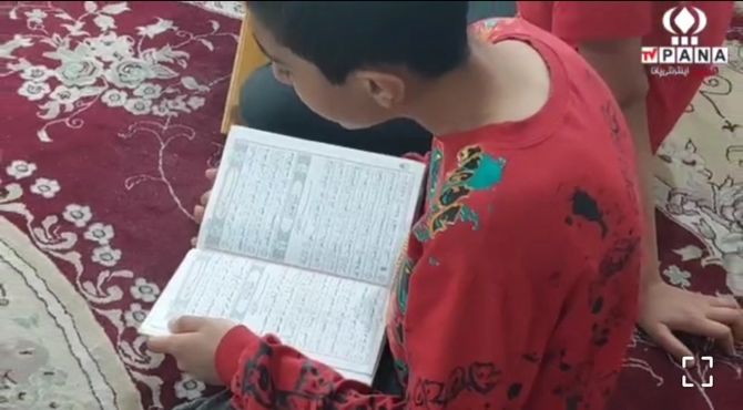 اعتکاف دانش آموزی مدرسه ای برای دل ها 