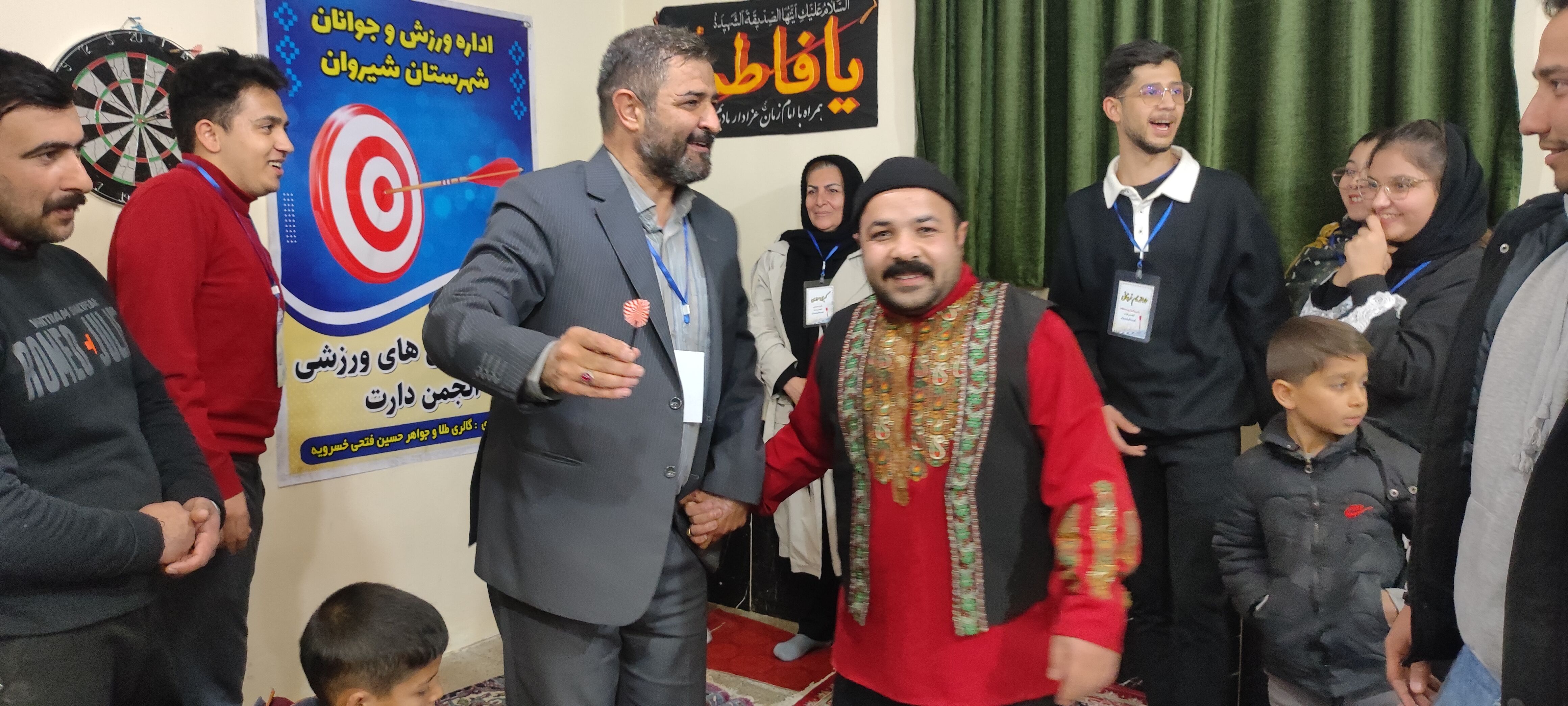 برگزاری مسابقه دارت در مسجد سجادیه شهر خانلق