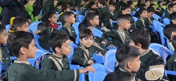 برگزاری جشن روز دانش‌آموز در دبستان شاهد غدیر بافق