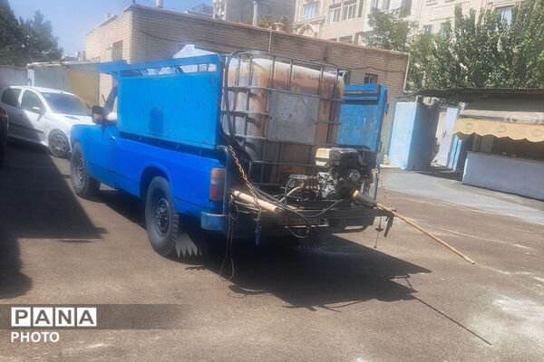 دبستان بعثت ۲ آماده استقبال از دانش‌آموزان در قالب پروژه مهر