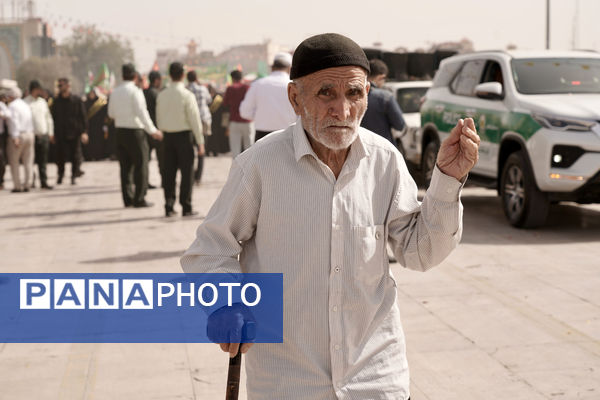 جلوه هایی از کاروان نمادین ورود کریمه اهل بیت به قم