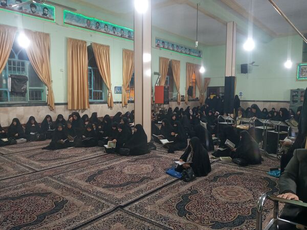 مراسم سوگواری برای خادم الرضا شهید آیت‌الله سید ابراهیم رئیسی در چناران 