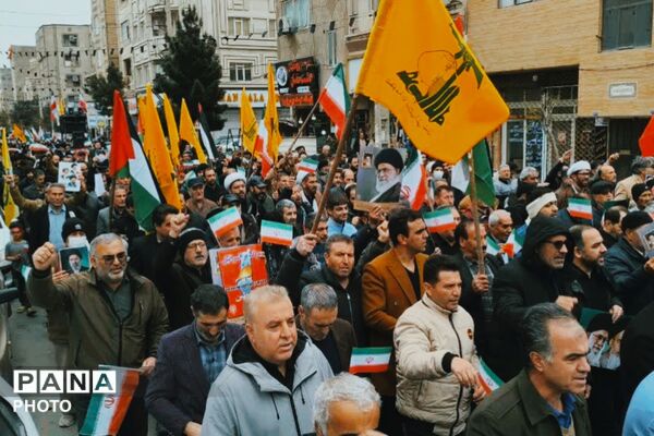 میعادگاه نماز جمعه روز قدس مردم نصیرشهر