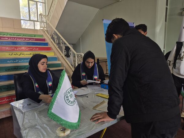 پذیرش رؤسای شورای دانش‌آموزی انتخابات استانی پسران در فارس