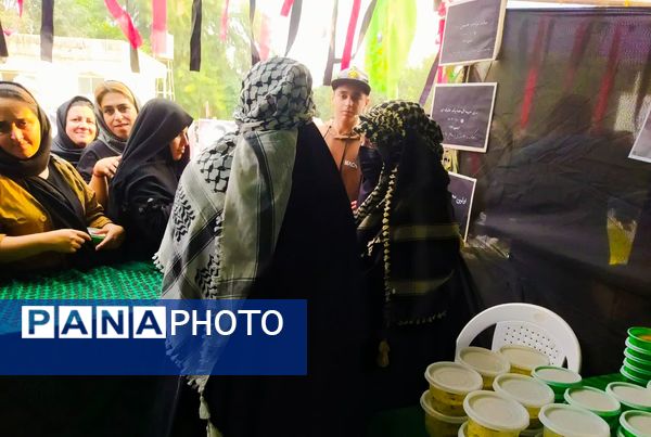 پیاده‌روی جاماندگان اربعین در میاندورود 