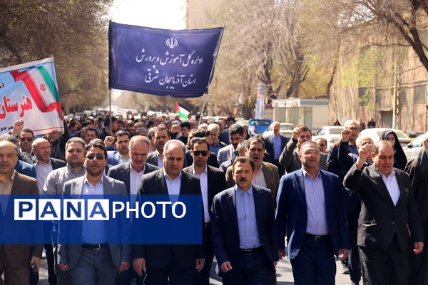 طنین شور قدسی در تبریز